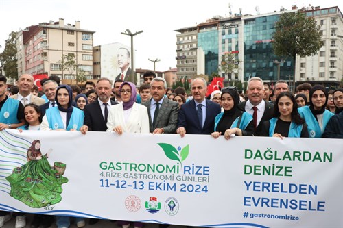 GastroRize Festivali Başladı…