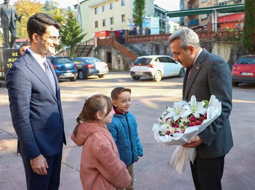 Vali Baydaş Kalkandere İlçesini Ziyaret Etti