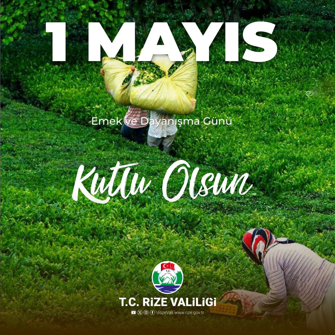 Vali Baydaş’ın 1 Mayıs Emek ve Dayanışma Günü Mesajı